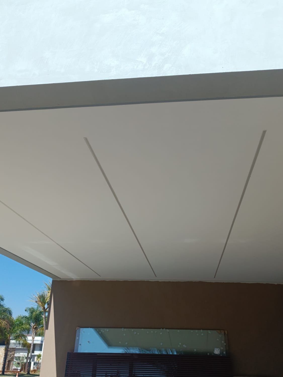 Forro de Placa Cimenticea Externo